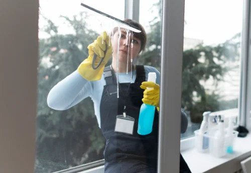 Nettoyage de vitres intérieures et extérieures à Chaliers
